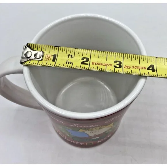 Peanuts Lot Sally Christmas Mug 14oz & Snoopy Notepad Dear Santa I’ve Been Nice - Picture 8 of 16